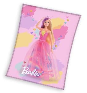 Överkast för barn 130x170 Barbie