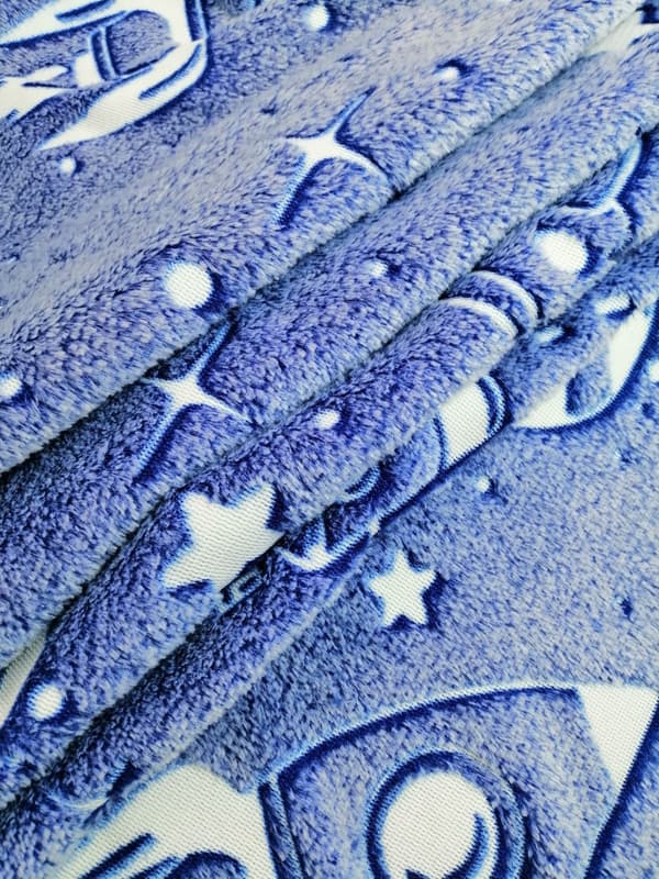 Pimeässä hohtava peitto 150x200 Galaxy Space Fluorescent