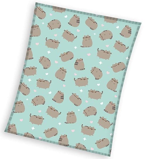 Fleecehuopa 150x200 Pusheen Kitty Green