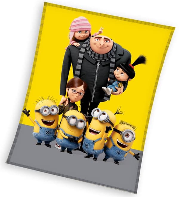 Barnfilt 130x160 Minions