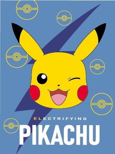 Barnfilt 150x200 Pokémon Pikachu