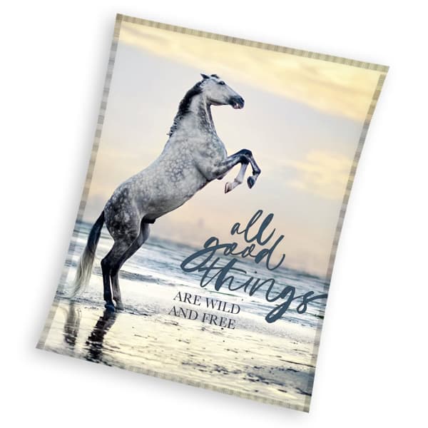 Fleecefilt 150x200 HORSE