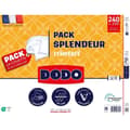 Miniatyrbillede 2 af 2: Dynebetræk 220 x 240 cm + 2 puder 60 x 60 cm - Splendor - Fyld 100% Polyester FCS 300 g/m² - Hvid - DODO