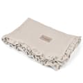 Miniatyrbillede 2 af 2: Beige muslin-tæppe med flæser, Albero Mio