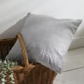 Miniatyrbillede 1 af 5: Pude - TODAY - CHARME - Chambray x Petite broderie Capucine - 40 x 40 cm