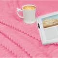 Pikkukuva 3 / 5: Polar-peitto WAVE 170x210 puuteripinkki