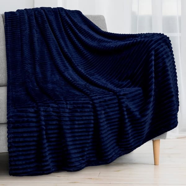 Polarfilt WAVE 170x210 marinblå