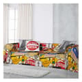 Miniatyrbillede 1 af 2: Multifunktionelt tæppe Traffic Naturals - Enkeltseng (180 x 260 cm)