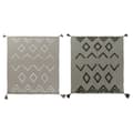 Miniatyrbillede 1 af 5: Colchas DKD Home Decor Hvid Grøn Beige Mørk grøn 130 x 170 x 0,5 cm (2 enheder)
