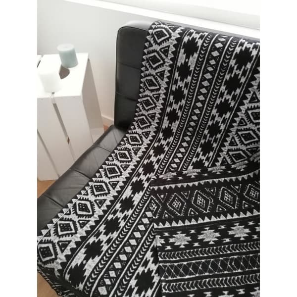 Colchas Hosteline SAFARI Sort 130 x 170 cm
