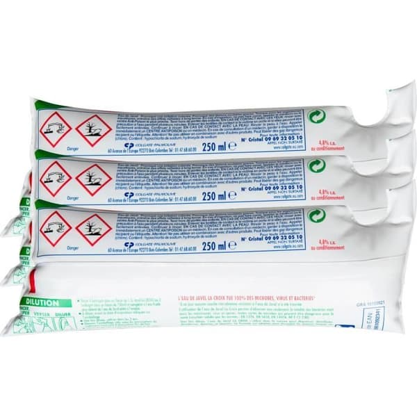 LACROIX Eau de Javel Plus desinficerande Eucalyptus Forest Eco Refills - 3 x 250 ml