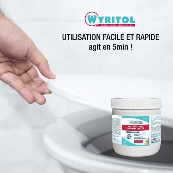 WYRITOL 150 Pastiller javel effervescent doftande eukalyptus