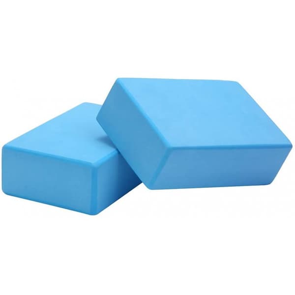 Yoga block Blå 1 st. classic model