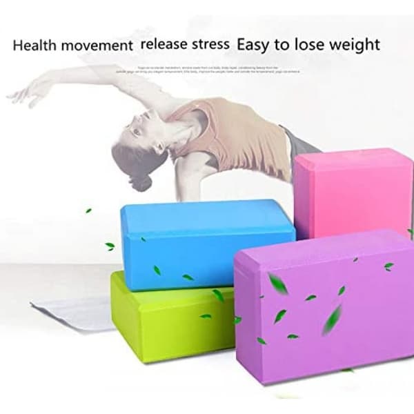 Yoga block Blå 1 st. classic model