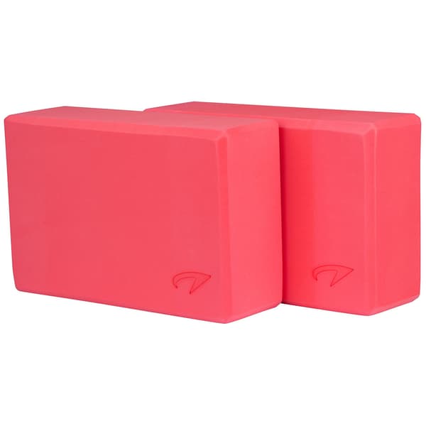 Yoga Block Set 2 kpl - Vaahto - Vaaleanpunainen