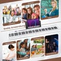 Miniatyrbild 3 av 8: Piano Keyboard, 88 tangenter Piano Keyboard med 1000 rytmer 1000 toner, 128x23x6 cm, Svart