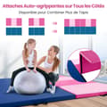 Miniatyrbillede 3 af 8: Gymnastikmåtte, 300x117x5 cm, Pink