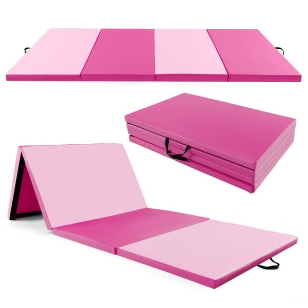 Gymnastikmåtte, 300x117x5 cm, Pink