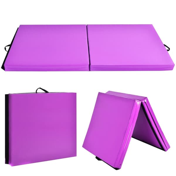 Voimistelualusta, 6x2 jalkaa, violetti