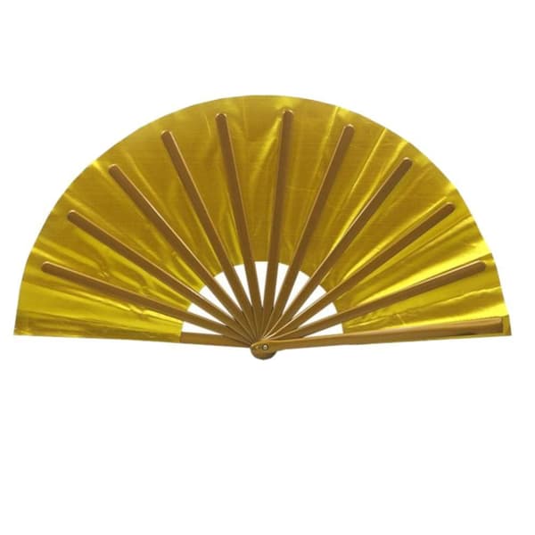 Ventilator - Ensfarvet - Ekstra stor 33 cm - Biograf - Plastikbase - Flere farvevalg
