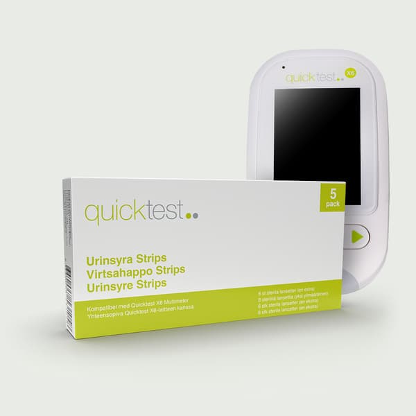 Urinsyratest 5-pack