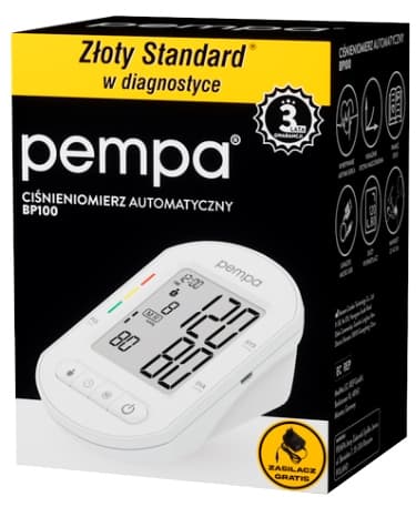 PEMPA Verenpainemittari BP100 + Virtalähde 22-44 cm