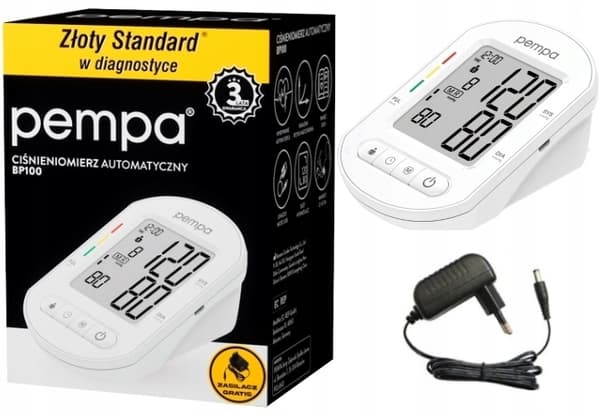 PEMPA Verenpainemittari BP100 + Virtalähde 22-44 cm