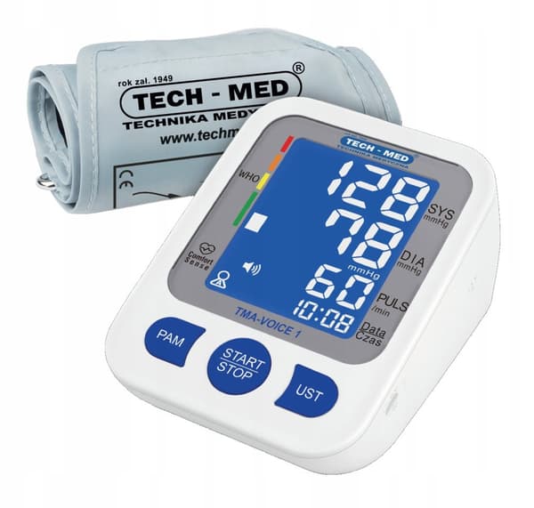 TECH-MED TMA-VOICE 1 verenpainemittari + virtalähde