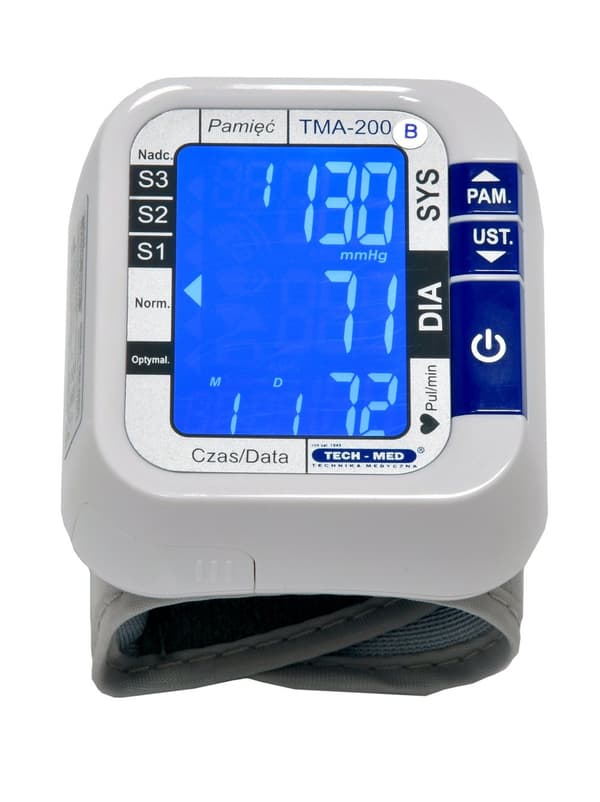 TECH-MED Elektroninen ranneverenpainemittari TMA-200B 1 kpl.