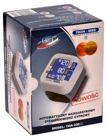 TECH-MED Elektroninen ranneverenpainemittari TMA-200B 1 kpl.