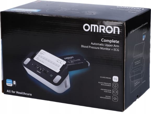 OMRON Täydellinen verenpainemittari ja elektroninen EKG 1 kpl