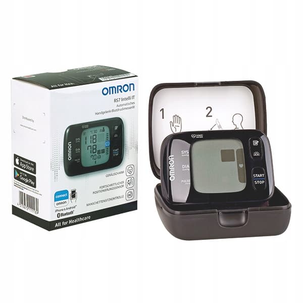 OMRON RS7 Intelli IT -rannevopainemittari