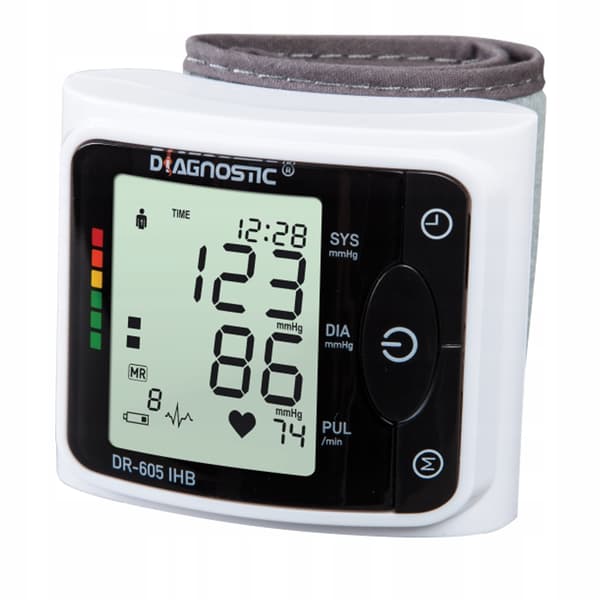 Diagnostinen DR-605 IHB -ranteesta mitattu elektroninen verenpainemittari