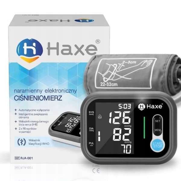 HAXE elektroninen olkavarren verenpainemittari RJA-001 1 kpl