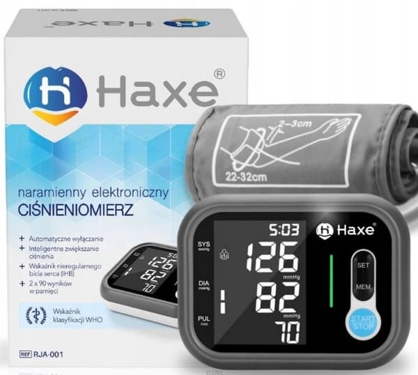 HAXE elektroninen olkavarren verenpainemittari RJA-001 1 kpl