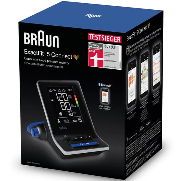 Braun Blodtrykksmåler Exact Fit 5 Connect BUA6350