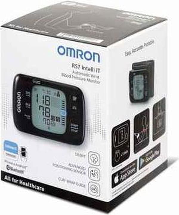 Omron RS7 Intelli IT Wrist Automatic 2 käyttäjää