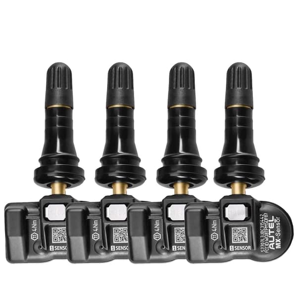TPMS-sensor, 433MHZ + 315MHZ frekvens, dækreparationsværktøj, 4 stk 2IN1 R