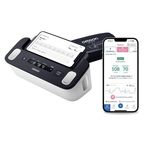 Verenpainemittari ja EKG-monitori - OMRON Complete (HEM-7530T-E3)