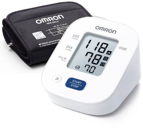 Omron M2+ blodtrycksmätare för överarm HEM-7146-E