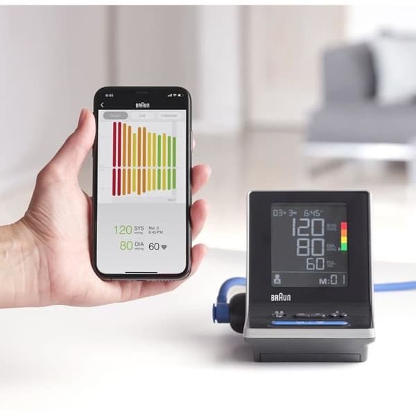Braun blodtrycksmätare ExactFit 5 Connect Smart blodtrycksmätare - BUA6350EU