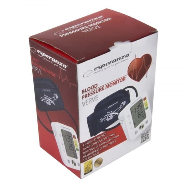 Esperanza ECB003 blodtryksapparat Overarm Halvautomatisk
