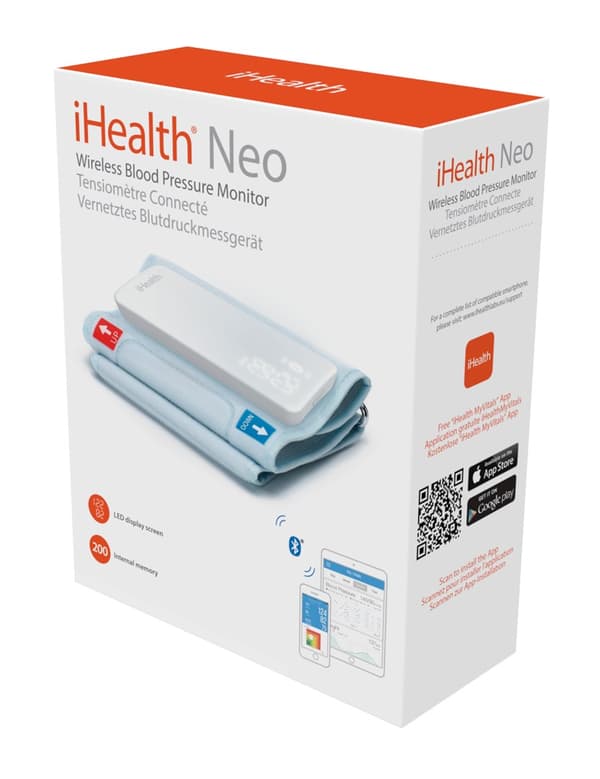 iHealth Neo Smart blodtrycksmätare för överarmen iHealth