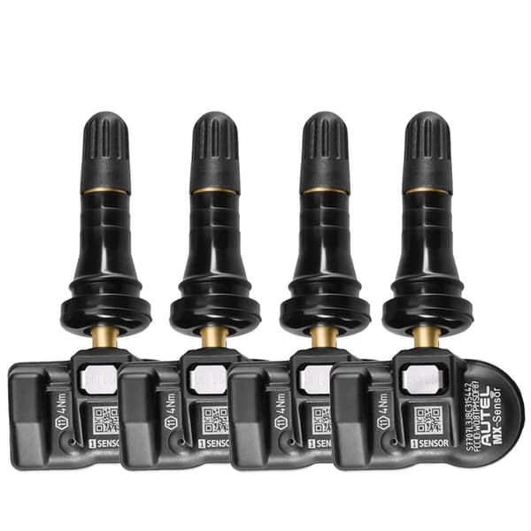 TPMS-sensor, 433MHZ + 315MHZ frekvens, dækreparationsværktøj, 4 stk 2IN1 R