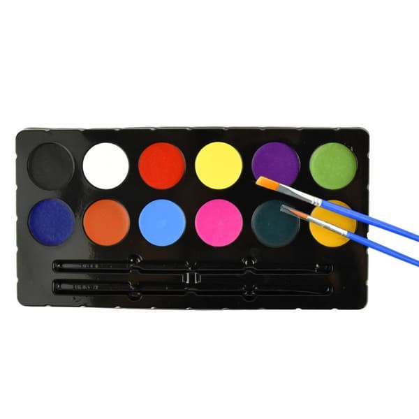 Face and body paint 12 colours