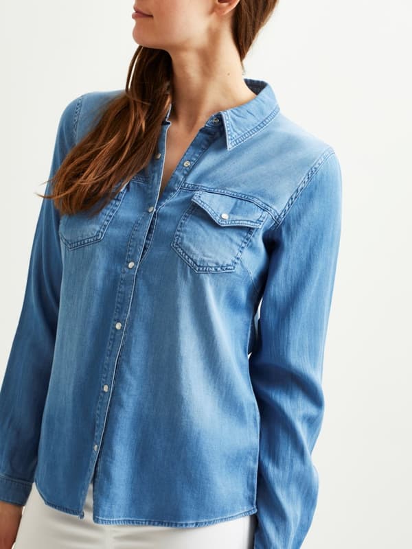 Vila - Vibista Denim Shirt
