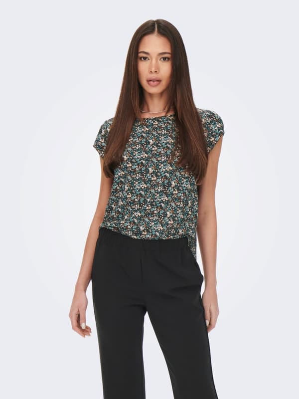 Only - onlVic SS AOP Top
