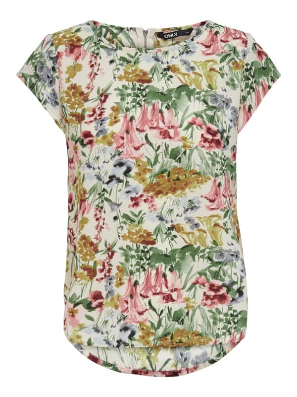 Only - onlVic SS AOP Top