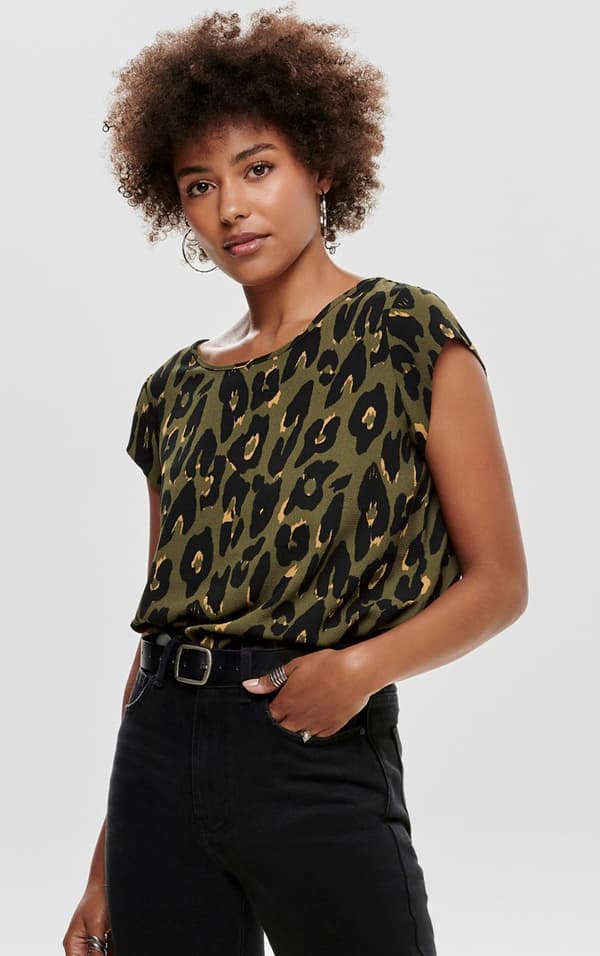 Only - onlVic SS AOP Top