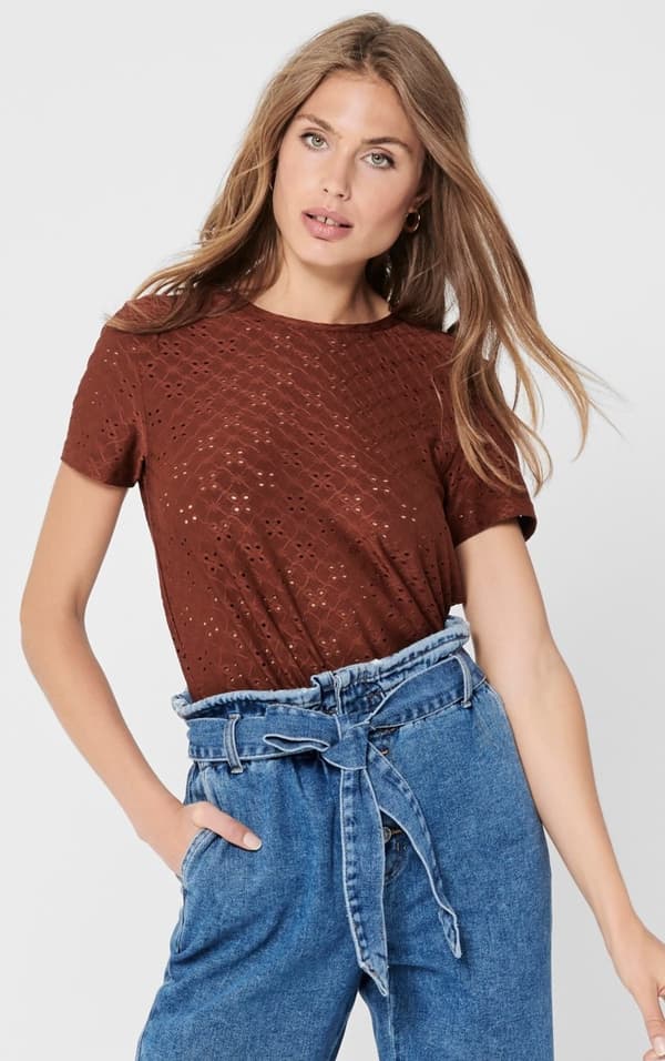 Jacqueline - jdyCathinka SS Tag Top